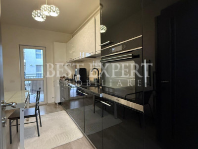 2 Camere Complet Mobilate si Utilate cu Parcare Subterana -Mutare imediata 