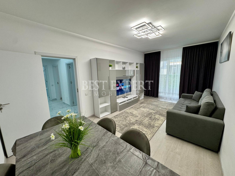 2 camere cu Gradina si Parcare prima inchiriere