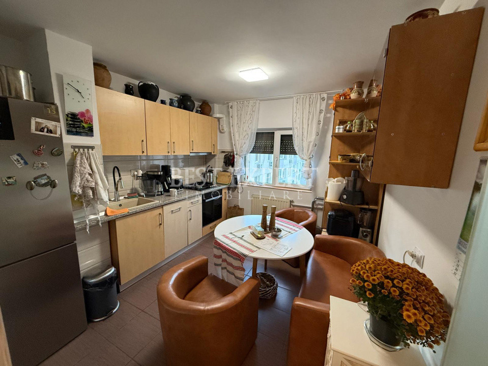 Apartament 2 camere – mobilat complet, renovat, zona liniștită