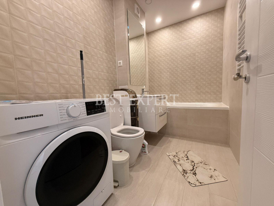 Garsoniera Spatioasa cu Parcare inclusa-Prima inchiriere -7 min metrou N.Teclu