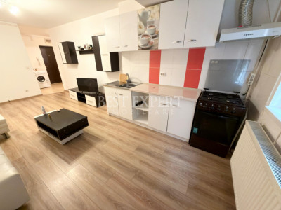 Investiție excelentă-Studio pe parter, complex Palladium/5 minute metrou N.Teclu