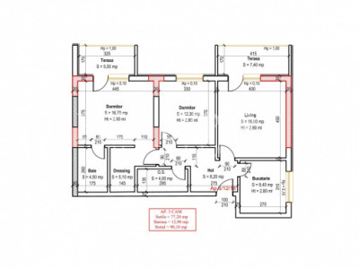 3 Camere Ideal Familie | 650 mt metrou N.Teclu