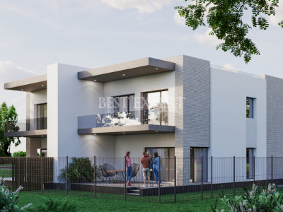 Duplex de vânzare -4 camere, 184 mp utili, curte proprie, 2 Parcari