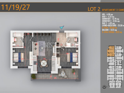 3 Camere Ideal Familie Comision 0%