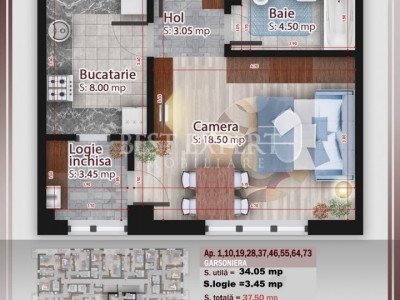 Garsoniera Direct Dezvoltator -Ideal Investitie