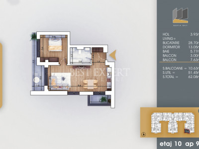 2 Camere Ideal Investitie -Finalizat -Disponibilitate Imediata