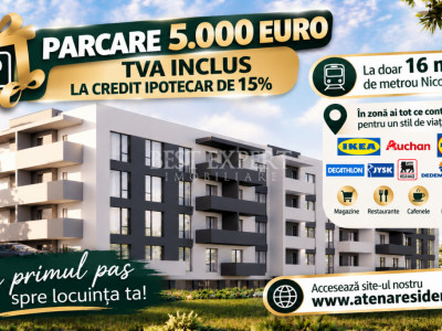 3 Camere | Bloc Boutique | Pallady | Parcare Acoperită inclusa | Credit Ipotecar