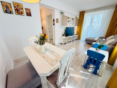 3 Camere decomandat | Mobilat si Utilat | Parcare tip Garaj | Aproape Metrou