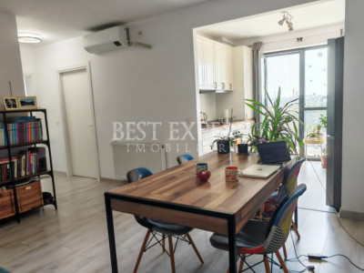 3 Camere | 100 m Metrou Anghel Saligny | Parcare Inclusă | Mobilat Complet