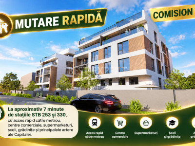 3 Camere | Terasă Generoasă | Direct Dezvoltator | Ideal Familie | Mutare Rapidă