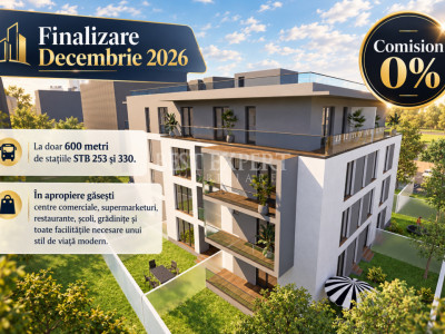 2 Camere | Încălzire în Pardoseală | 600 m STB 