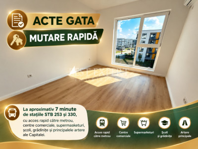 2 Camere | Direct Dezvoltator | Ideal pentru Investiție | Mutare Rapidă