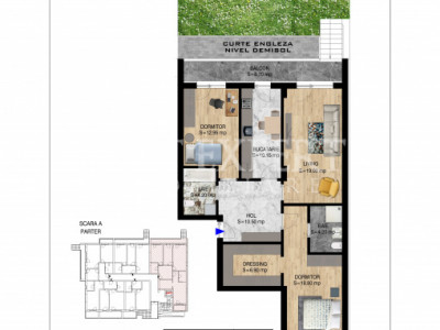 3 Camere Noi | 50% Discount la Parcarea Exterioară | Comision 0%