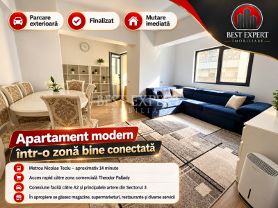 2 Camere Decomandat | Etaj 3/5 | Parcare Exterioară | Centrală ProprIe