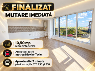 SPAȚIU, CONFORT & TERASĂ | 3 CAMERE | THEODOR PALLADY | FINALIZAT