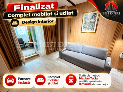 ✨ Studio Premium cu Dormitor Separat | Designer Interior | Parcare Inclusă