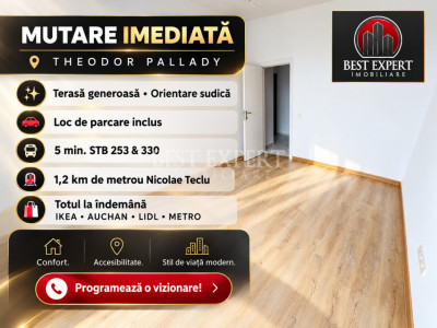 Apartament Decomandat Finalizat | Terasă Mare | Parcare Inclusă| Ideal Familie