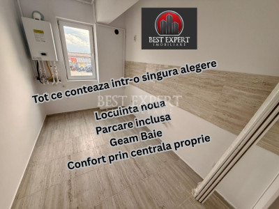Apartament 2 Camere | Încălzire în Pardoseală | Baie cu Geam | Parcare inclusa