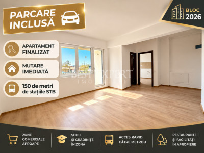 🏡 Garsonieră Premium | Parcare Inclusă | Bloc Nou 2026 | Theodor Pallady