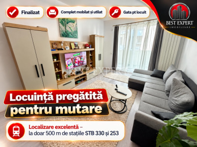 Apartament 2 camere decomandat | Mobilat și utilat | 500 mt STB
