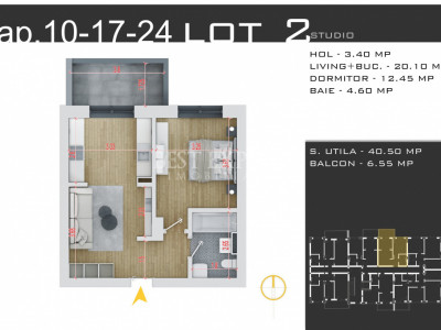 2 Camere | Investiție Inteligentă | Avans 15% | Credit Ipotecar