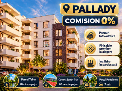 2 Camere | Confort Premium, Consum Inteligent | Comision 0% | Pallady