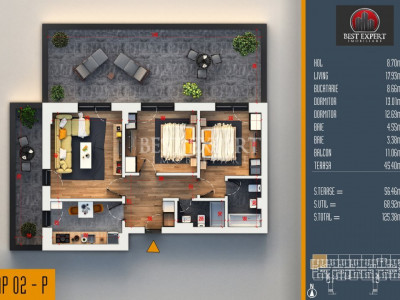 3 Camere Ideal Investitie cu Parcare Inclusa | Acces Rapid STB | Avans 20%