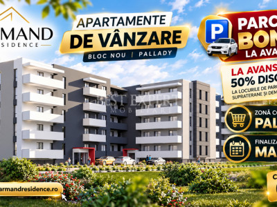 2 Camere Premium | Finisaje la Alegere | Avans 50% | Parcare Bonus