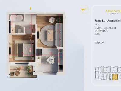 PROMO - Apartament 2 Camere cu Parcare BONUS - Theodor Pallady 