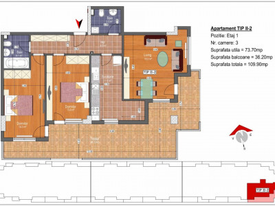 Theodor Pallady Apartament 3 camere Avans Minim 15% - Metrou Nicolae Teclu