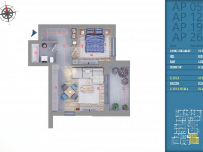 Apartament 2 Camere Ideal Familie -Mutare Rapida/Finalizare Decembrie 2024