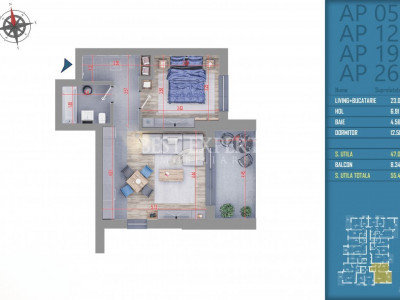 Apartament 2 Camere Ideal Familie -Mutare Rapida/Finalizare Decembrie 2024