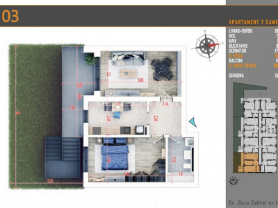 2 Camere Ideal Investitie -5 min STB Parcare Bonus