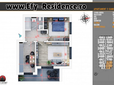 www.EFY-RESIDENCE.ro Direct Dezvoltator Statie STB la 500 mt