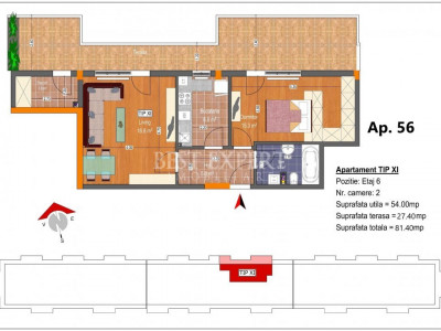 Apartament 2 camere Titan / Theodor Pallady - Mutare imediata