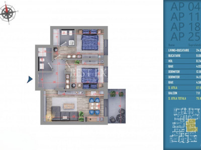 Apartament 3 Camere Mutare Rapida - Finalizare Decembrie 2024