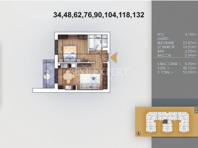 2 Camere Ideal Investitie-5 min Metrou Teclu