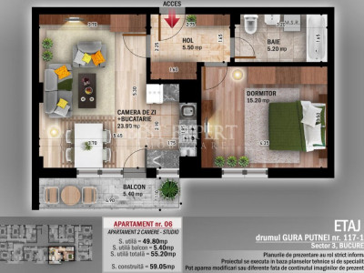 Ideal Investitie Apartament 2 Camere TIP STUDIO 